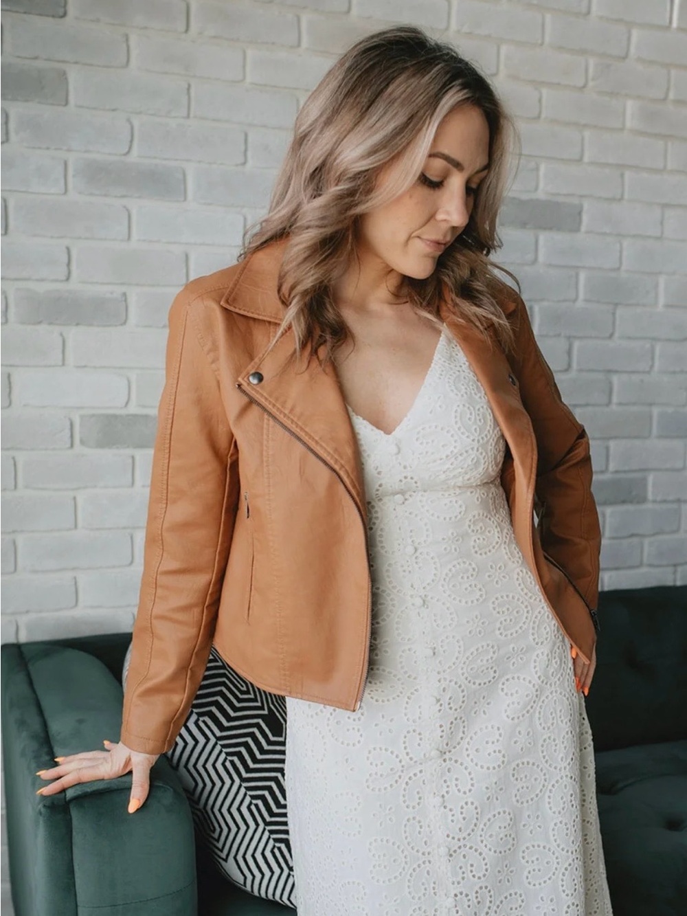 NWOT Saltwater Luxe Moto Jacket size M